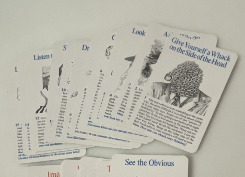 Roger Von Oech’s Creative Whack Pack 1992 Complete