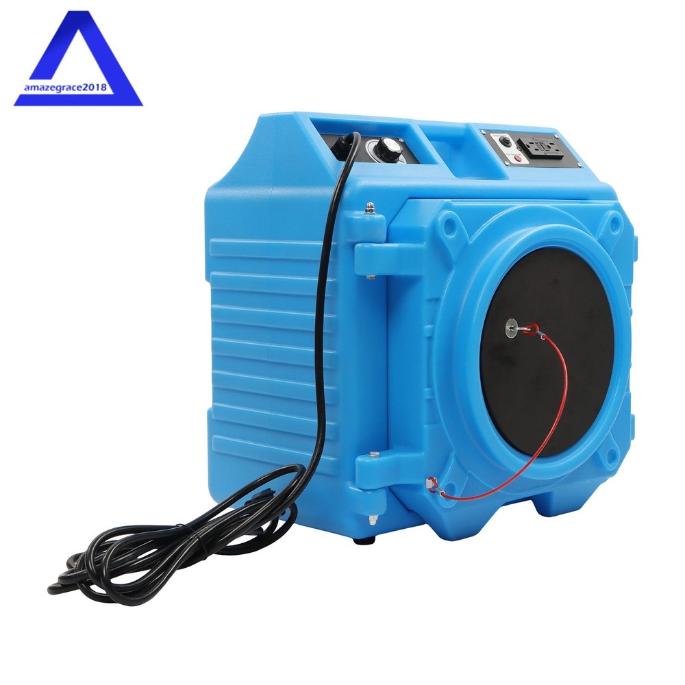 Air Scrubber with 3-Stage Filtration Stackable Negative Air Machine 550 CFM