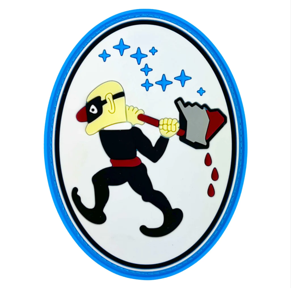 GENUINE U.S. SPACE FORCE PVC PATCH 25TH SPACE RANGE SQUADRON WITH HOOK