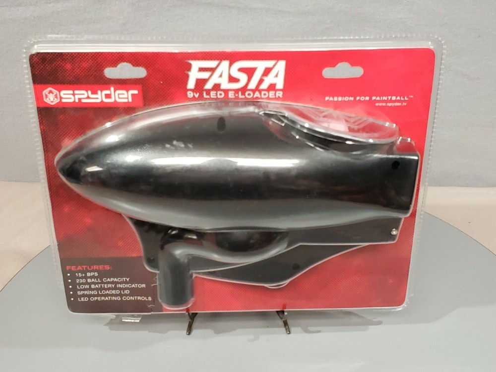 Spyder Fasta 9v LED E-Loader New in Original Packing