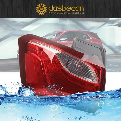 Outer Taillight Assembly Compatible with 2018 2019 2020 Chevy Left Driver Side