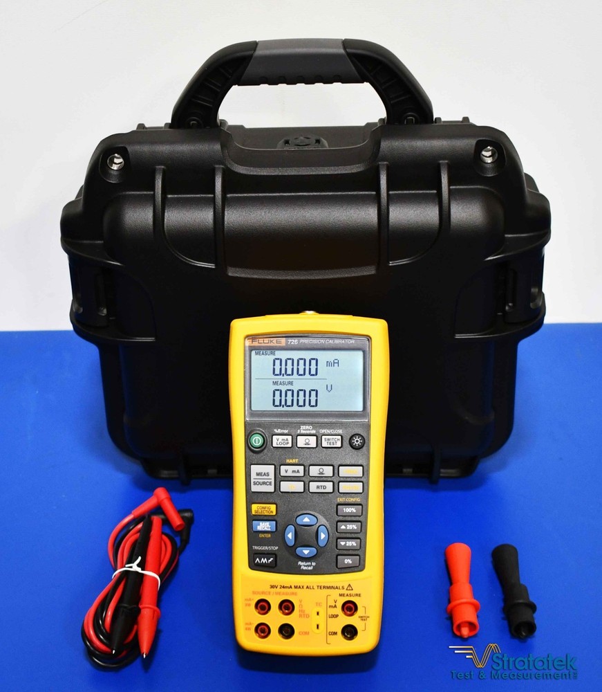 Fluke 726 Multifunction Process Precision Calibrator - NIST Calibrated with Data