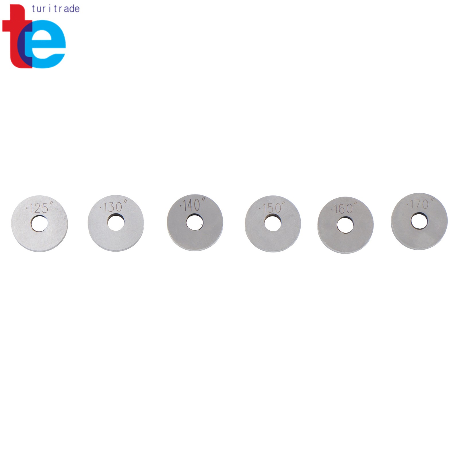 36pc Hardened Steel Round Gage Block Set for Precision Machining