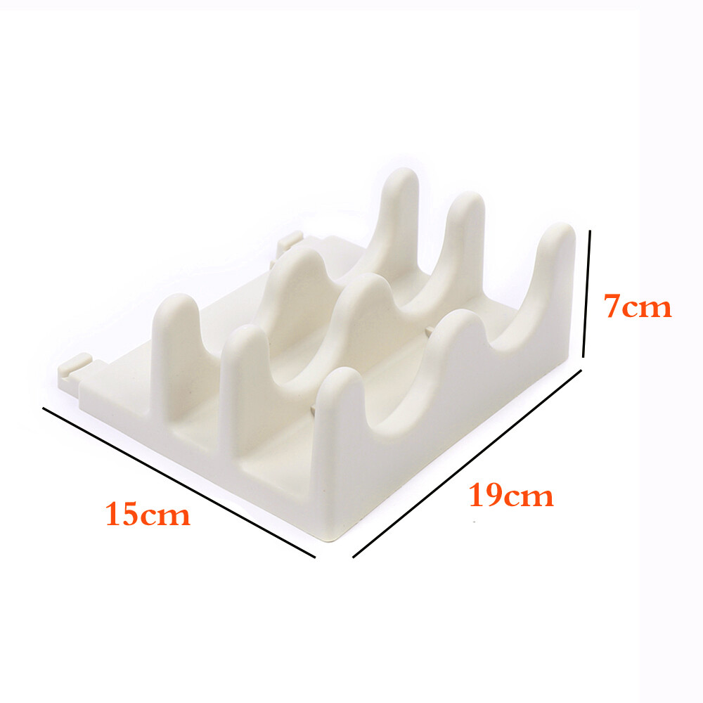 2-Tier Storage Box Dish Holder Tableware Organizer Dish Drying Rack Kitchen Tool