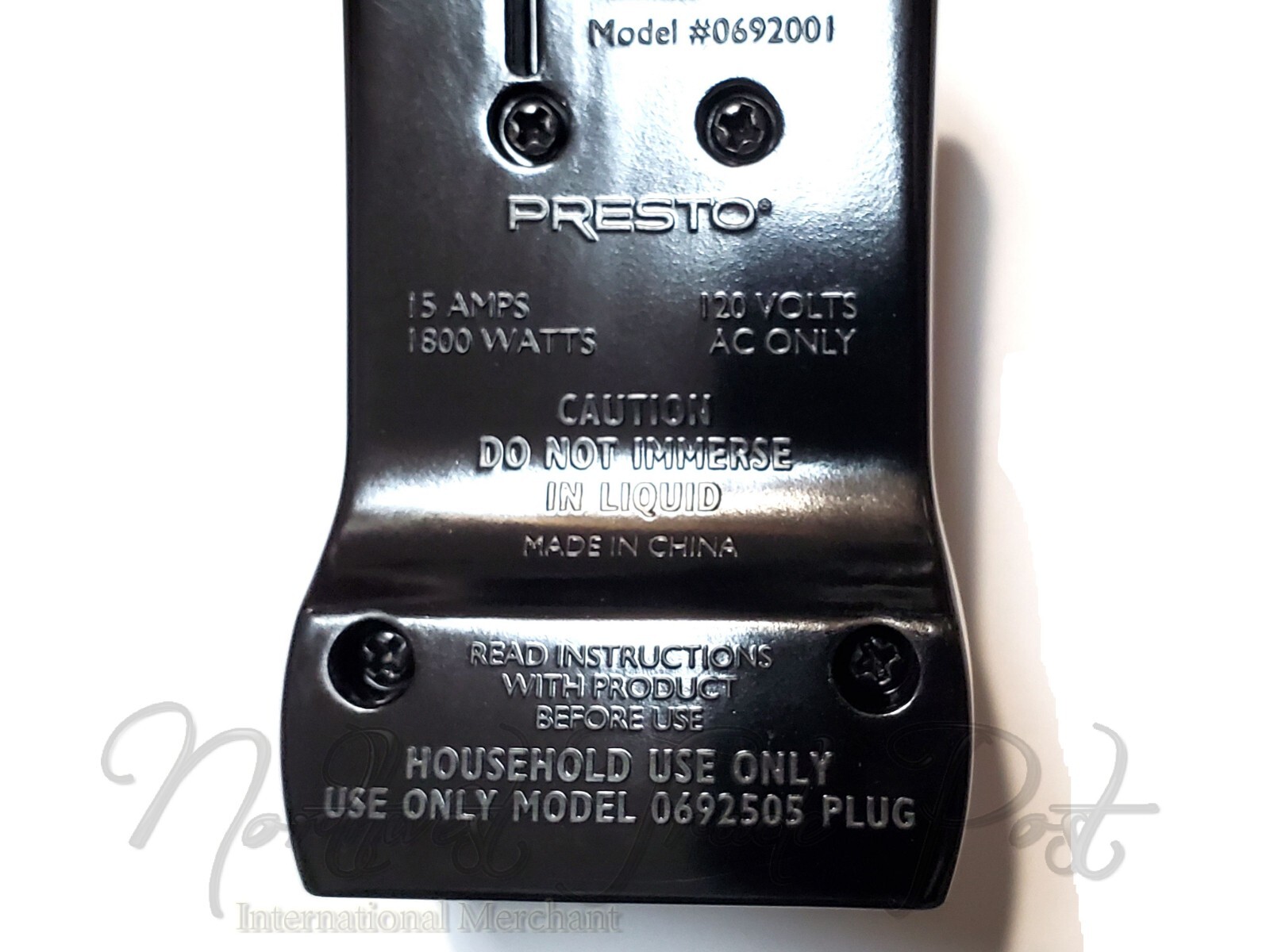 Presto Temperature Control Heat Probe Model 0692001 for Multi Cooker Deep Fryer