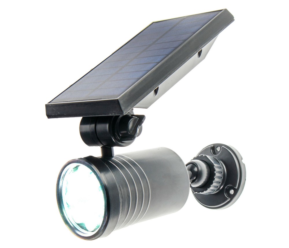 Solar Powered Motion Security Spotlight Light Outdoor Waterproof 360° Rotatable