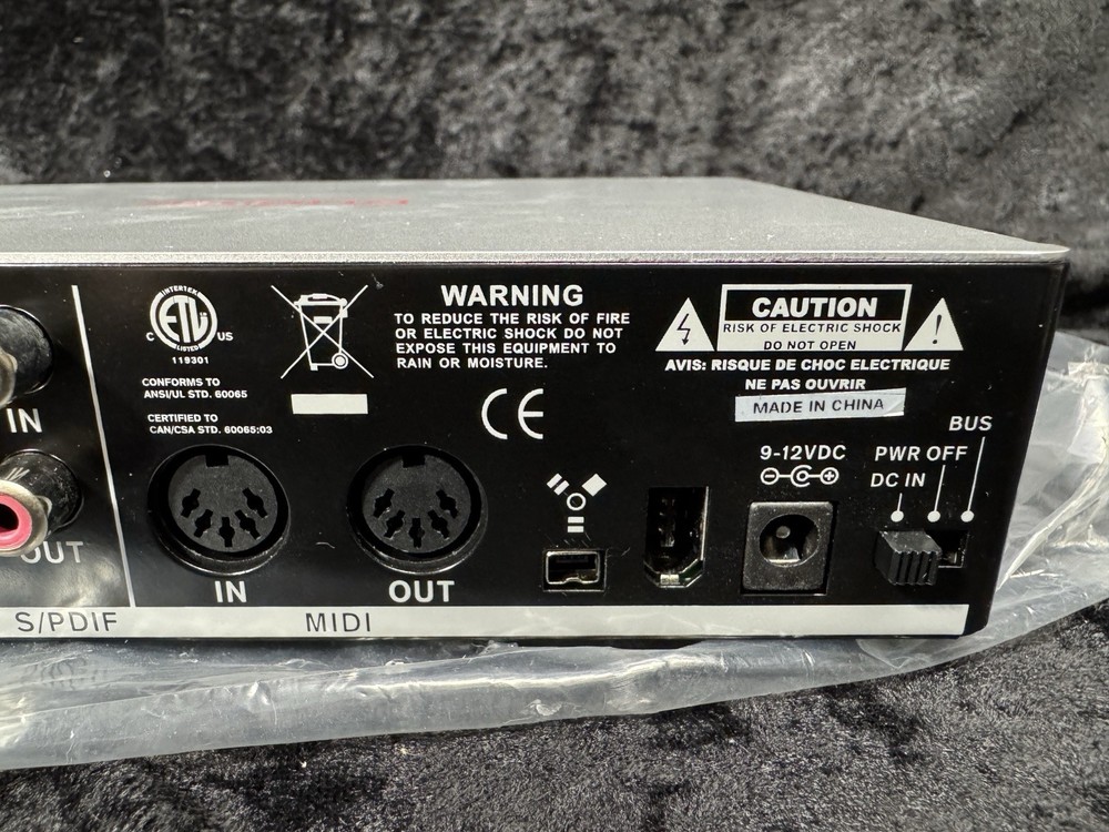 Phonic Firefly 302 Plus Portable Firewire Audio Interface T3 **NEW..!!