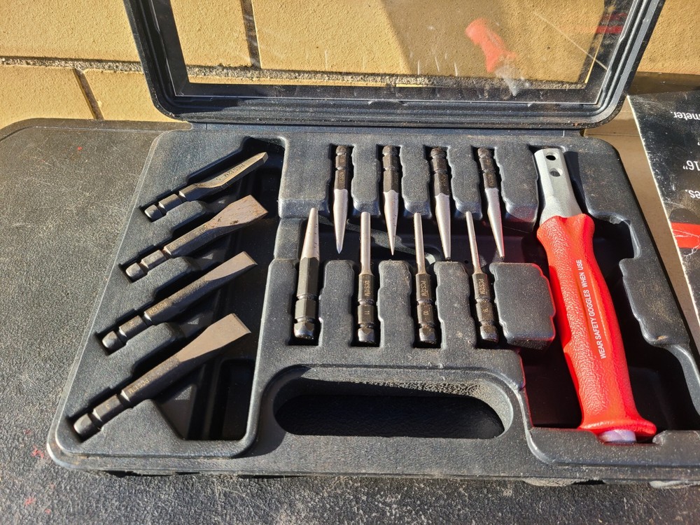 MAC Tools Mini Chisel & Punch Set Made in Taiwan PCS12M