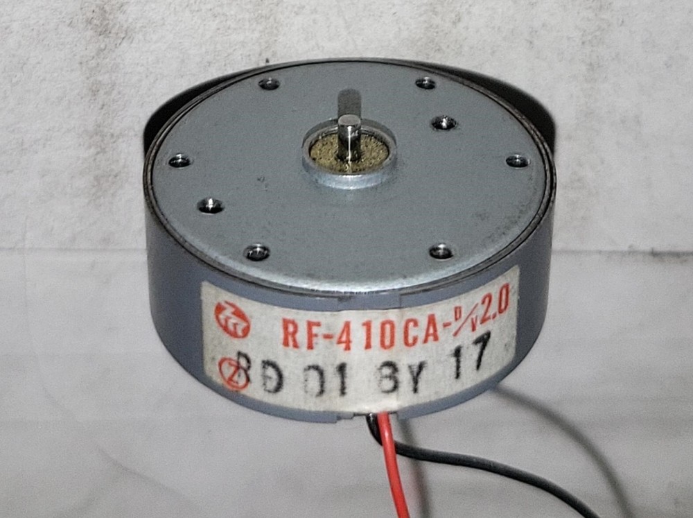 Mabuchi RF-410CA Mini DC Motor 1V-3V Analog Micro or Mini Cassette Replacement