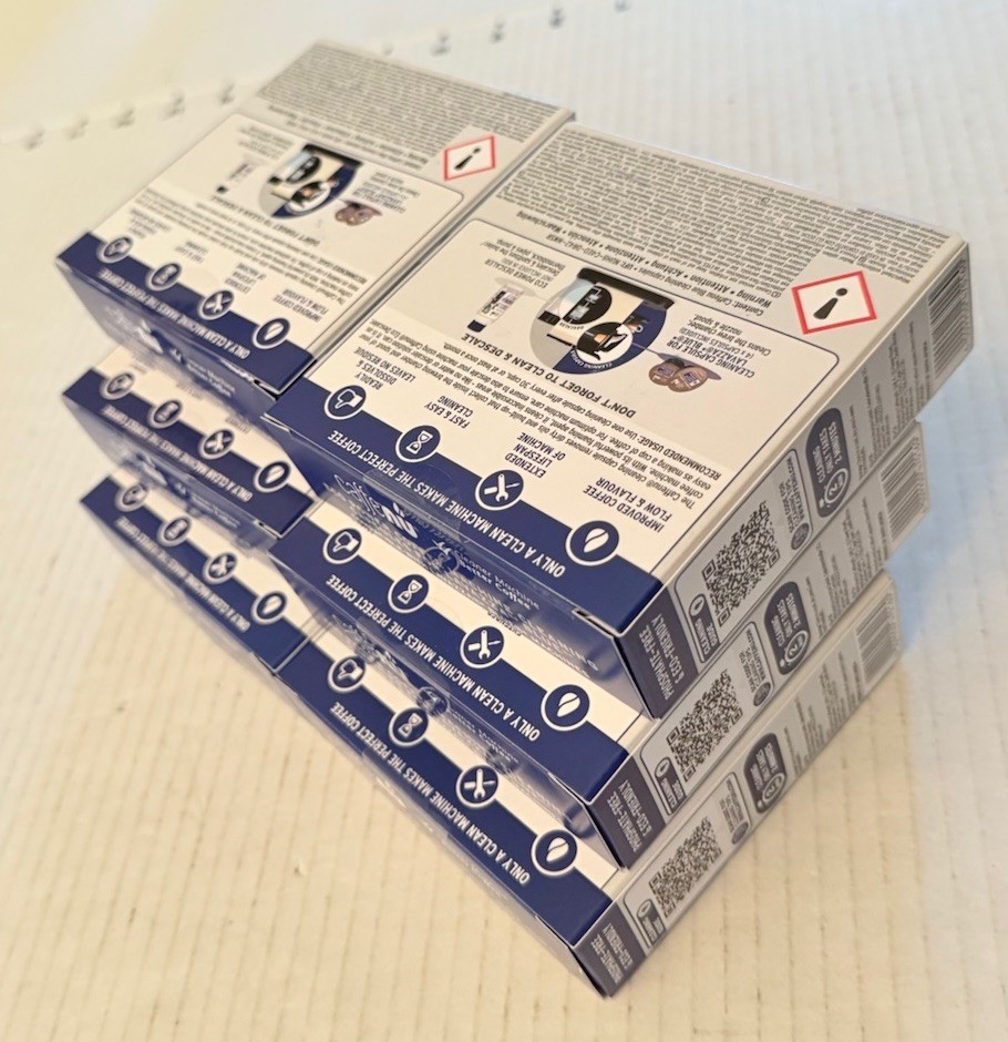 Coffee Machine Cleaning Capsules