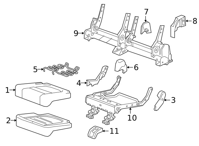 Genuine GM Support Spring 84285948