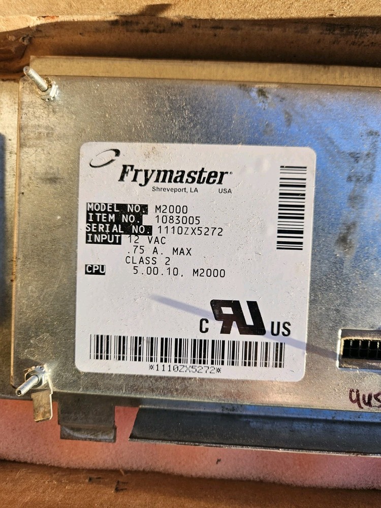 8262346 Frymaster Fryer Controller