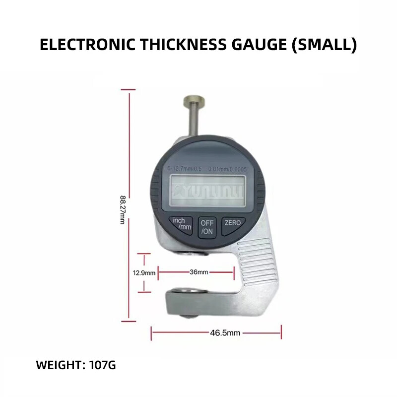 Micrometer Test Thickness Caliper Electronic Digital Display Thickness Gauge