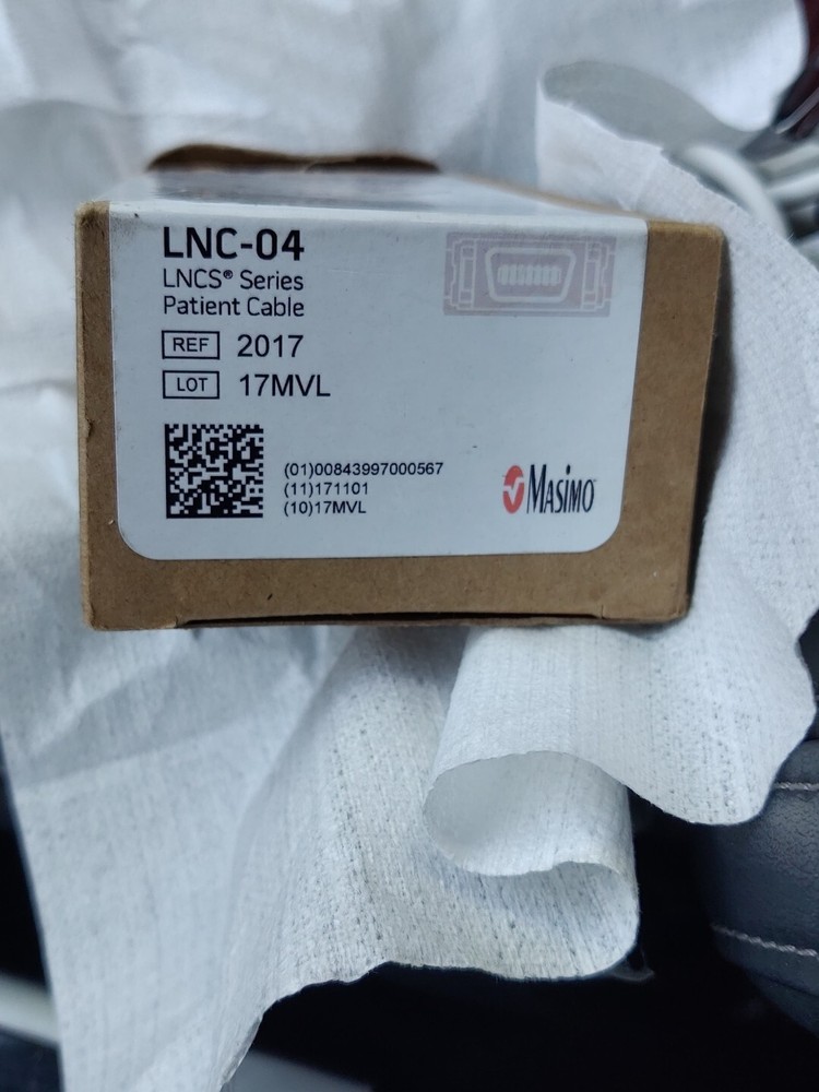 Masimo 2017 LNC-04 Patient Cable - 4FT