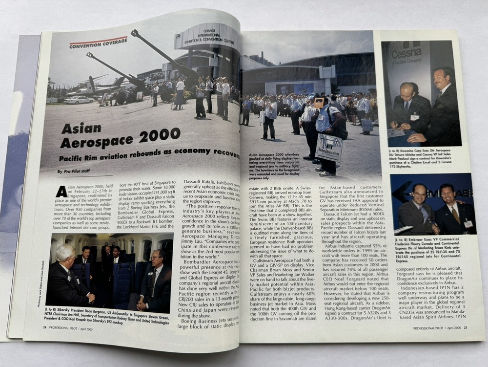 Professional Pilot Magazine April 2000 Vol 34 No 4 - Original