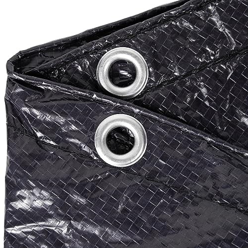 Bronze 20 ft x 40 ft Rectangular Winter In Ground Pool Cover – Blocks Debris