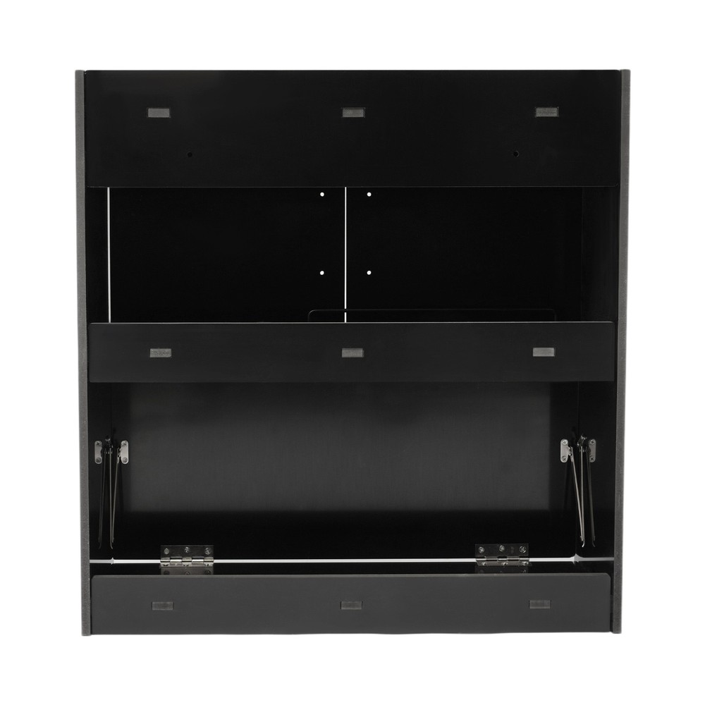 Wall Mounted Desk Cabinet Multifunctional Fold Down Laptop Table Folding Table