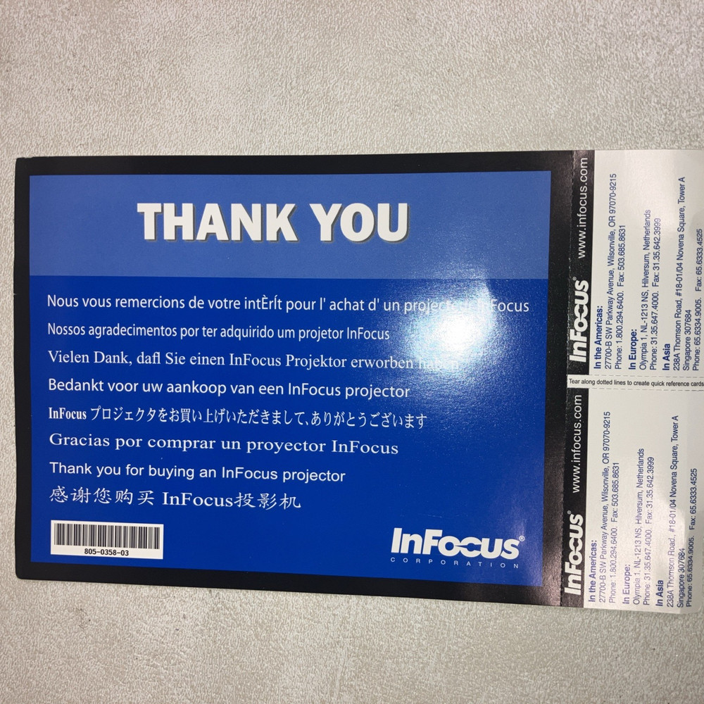 INFOCUS LP70 + Mobile DLP Video Projector, Tested