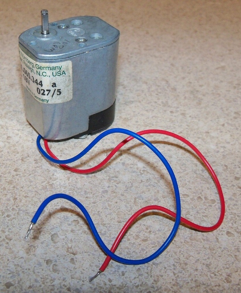 18v DC Gearmotor by Buhler (TA #1 (JS #2))
