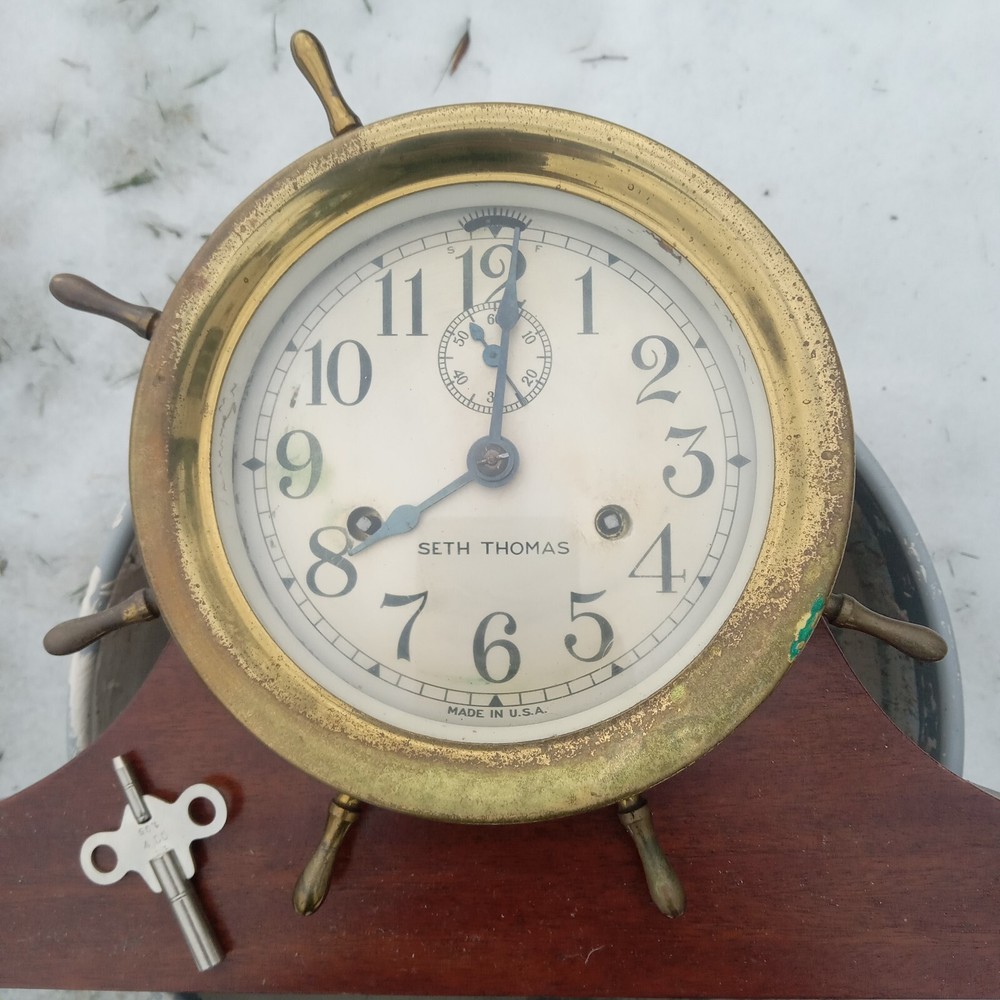 Seth Thomas Ship Clock.