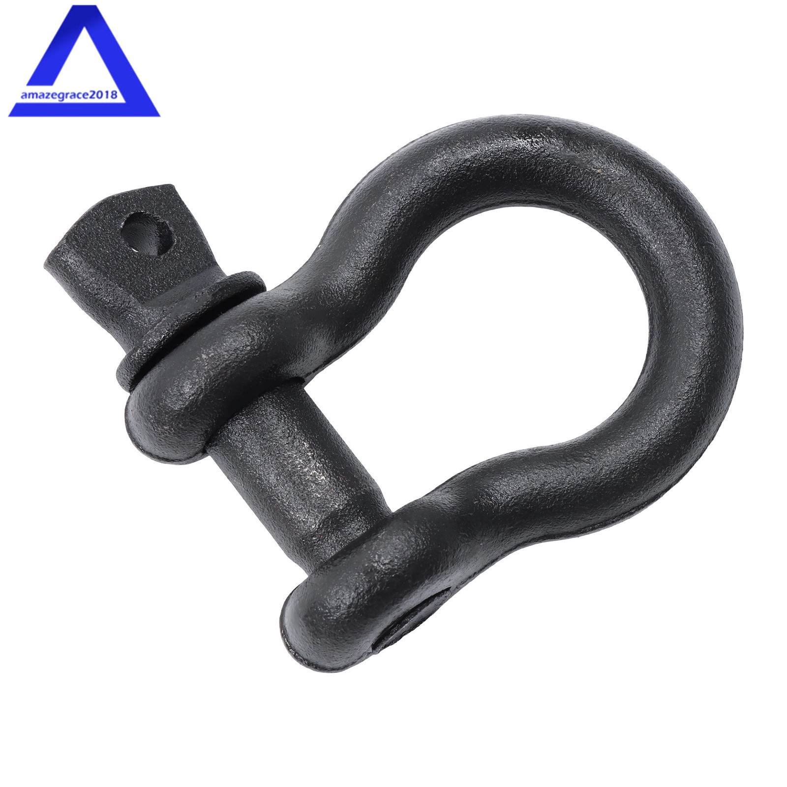 10 Pcs 1/2'' D Ring Anchor Shackles Galvanized Screw Pin Clevis Shackle WLL 2T