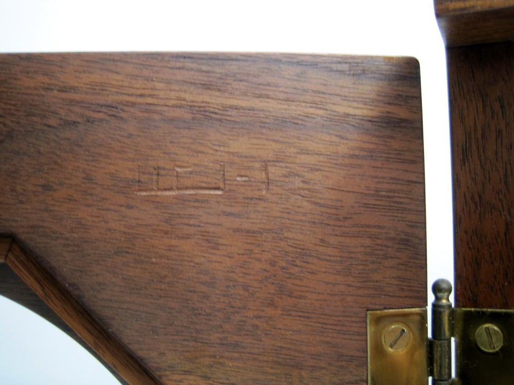 Beautiful Hand Made Solid Walnut Wall Clock Hermle German Movement