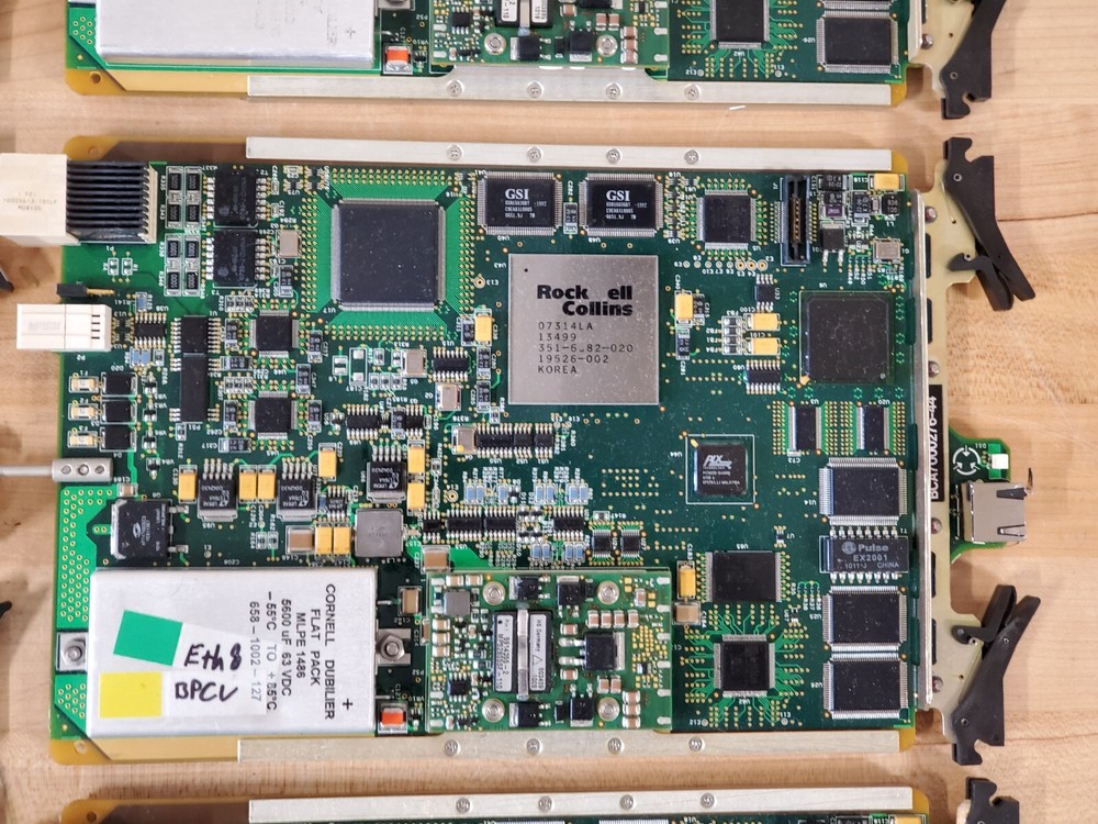 LOT OF 8 ROCKWELL COLLINS FIGHT CARDS, SEE PICS