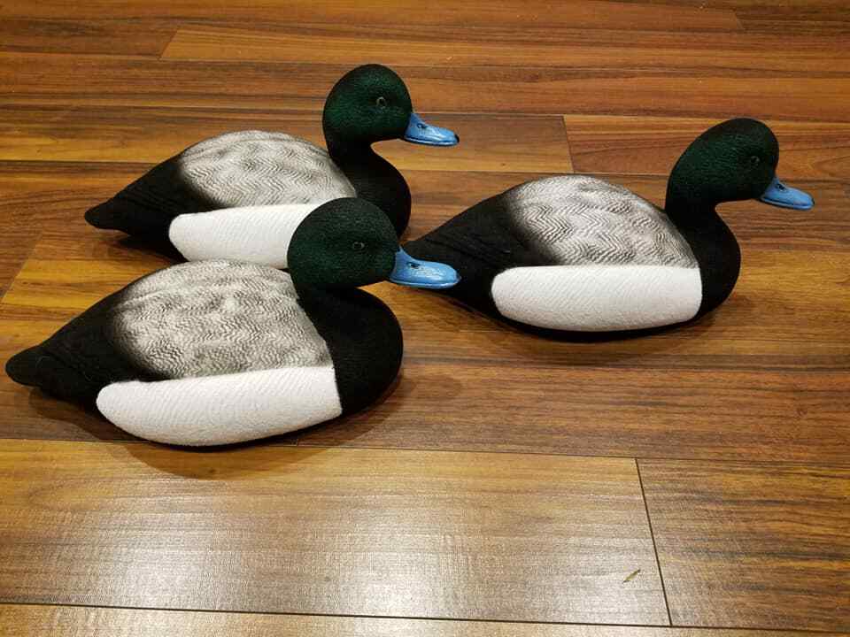Blue Bill/ Ring Bill Decoy Flocking Kit