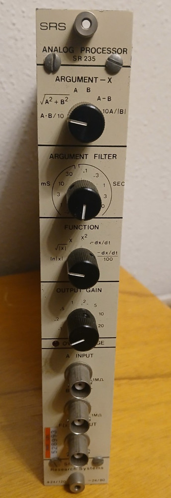 Stanford Research Model SR235 Analog Processor