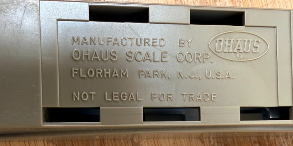OHAUS Spring Scale up to 2000g 72oz 8004 USA Pull Tool NIB
