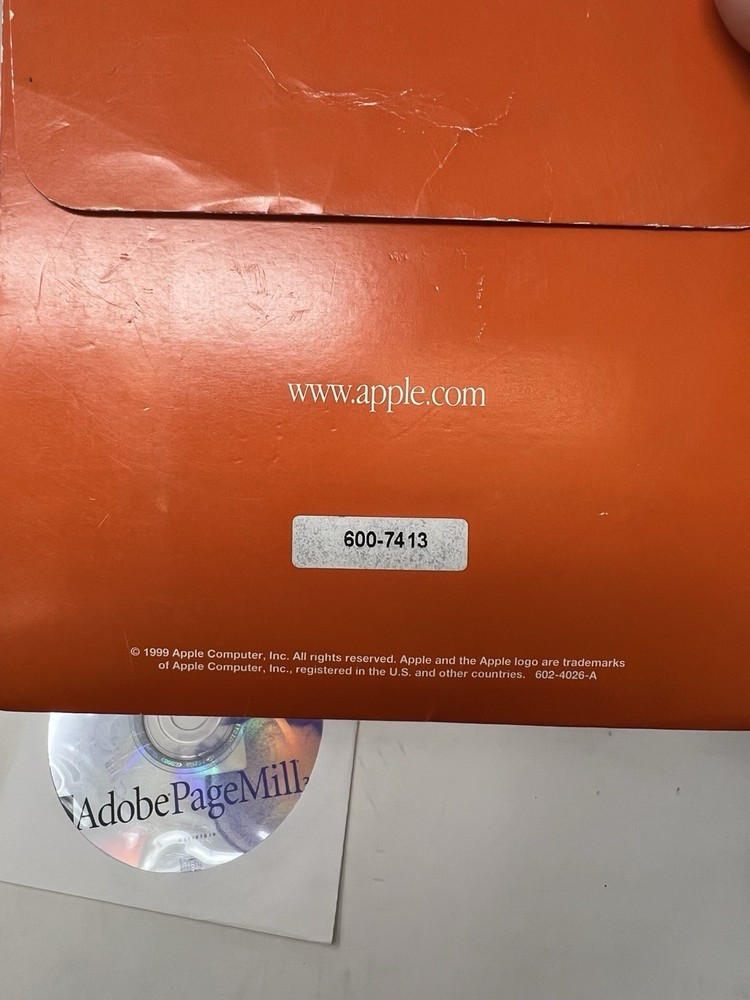 1999 Apple Macintosh iMac Software Install, Restore & Discs Bundle OS