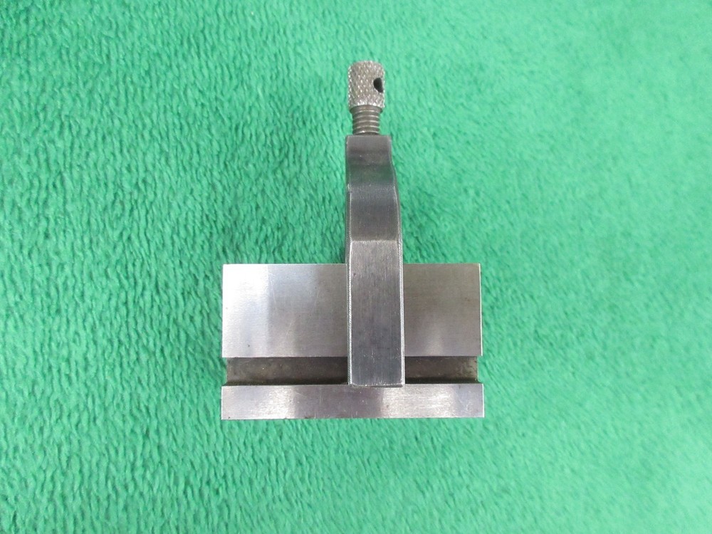 Marked ES V-Block w/ Clamp Machinist Tool