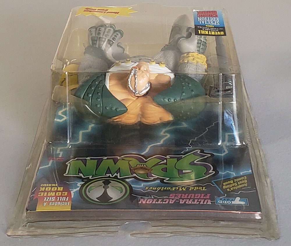 SPAWN OVERTKILL 2ND RELEASE DRK GREEN HIGHLIGHTS WITH SPECIAL EDITION COMIC BOOK