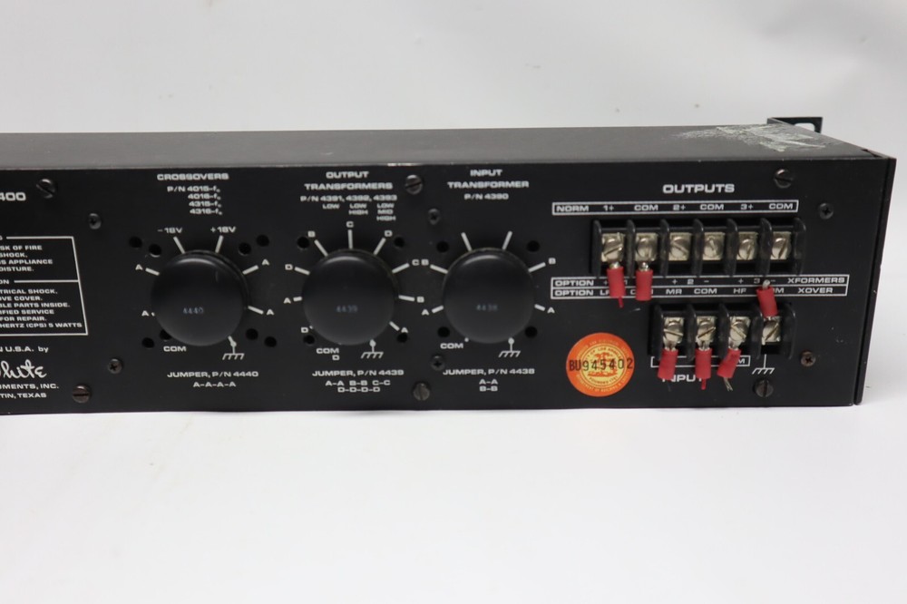 White Instruments series 4400 28 BAND EQUALIZER