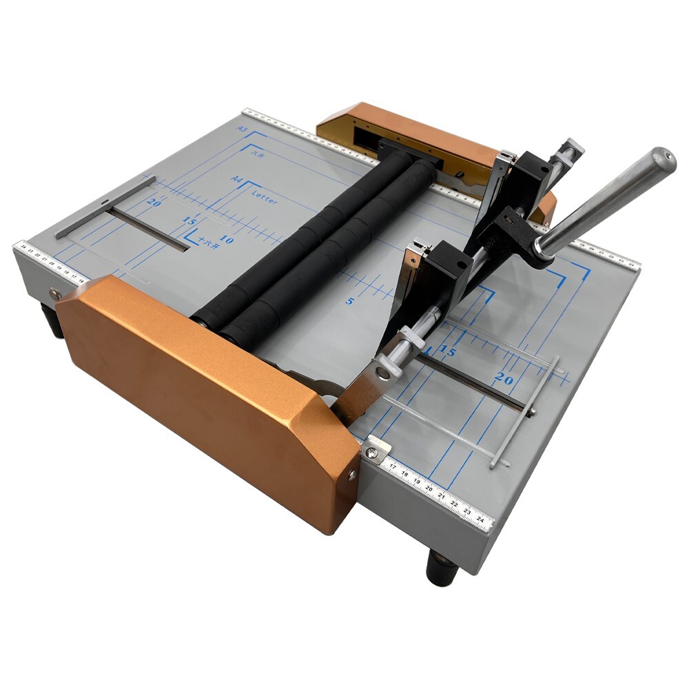 A3 Electric Binding Machine Horse-riding Nail Flat Stitching Automatic Folding