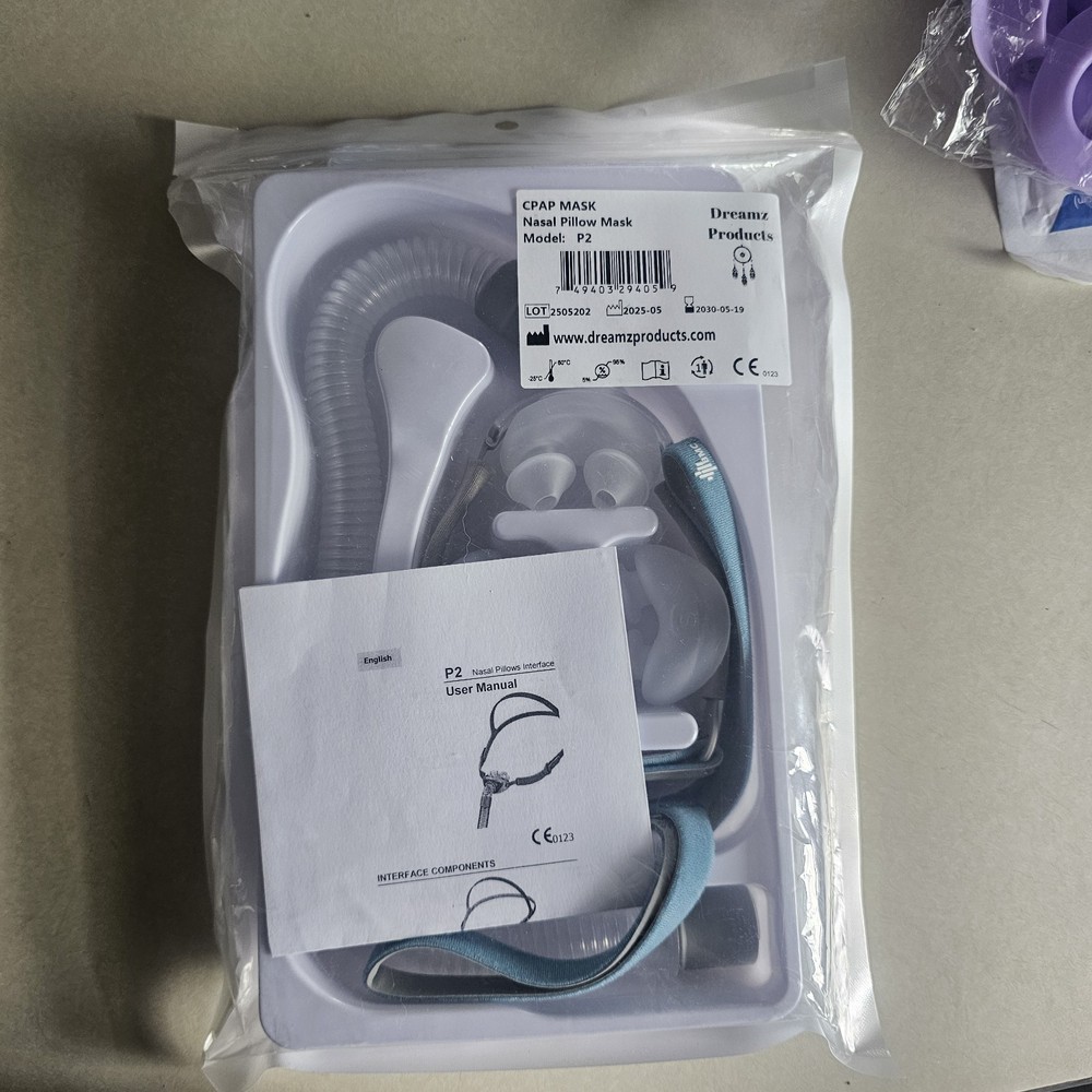 CPAP Mask Nasal Pillow Interface Kit P2
