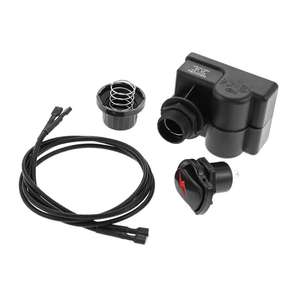 4 Outlets Grills Igniter Module Kit with Remote Electronic Ignition Button Parts