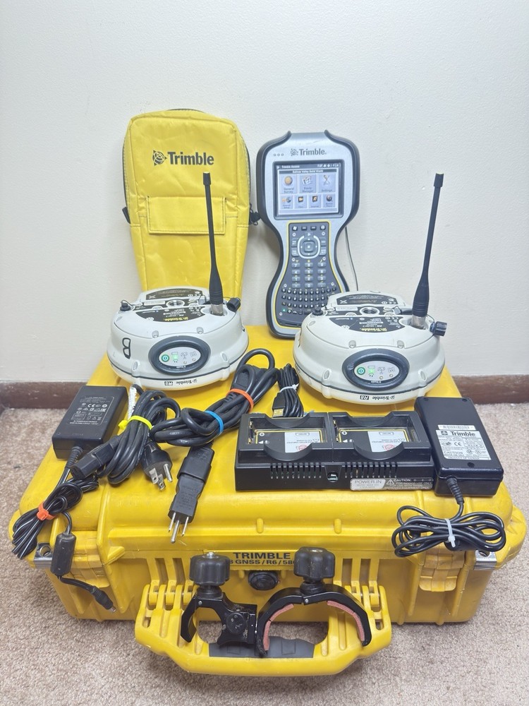 Trimble R8 Model 2GPS Base Rover RTK System 450-470MHz / Trimble TSC3 Controller