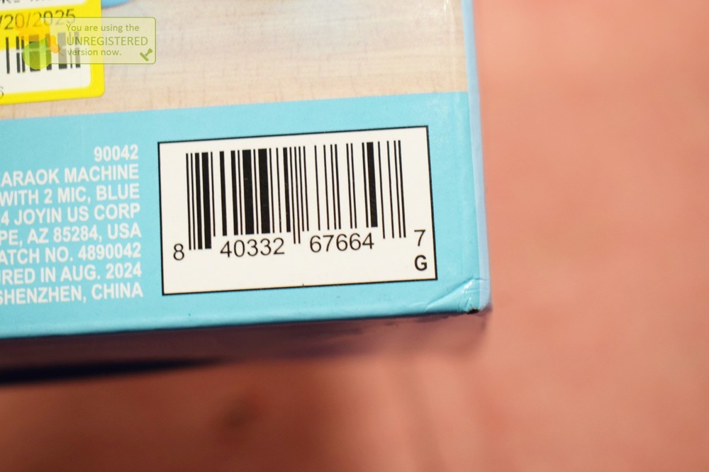 Mini Karaoke Machine with 2 Wireless Microphones