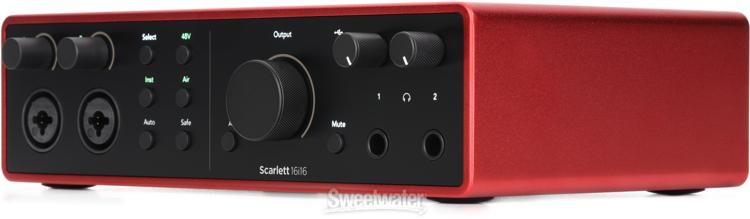 Focusrite Scarlett 16i16 4th Gen USB Audio Interface