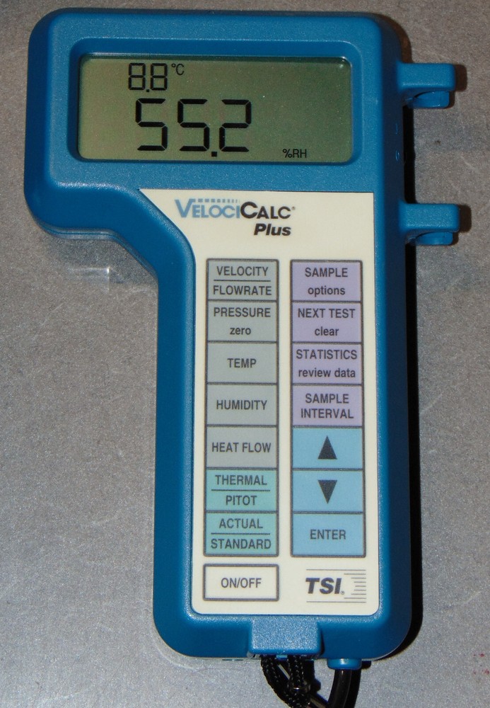 TSI 8386A Plus Multi-Parameter Ventilation Meter