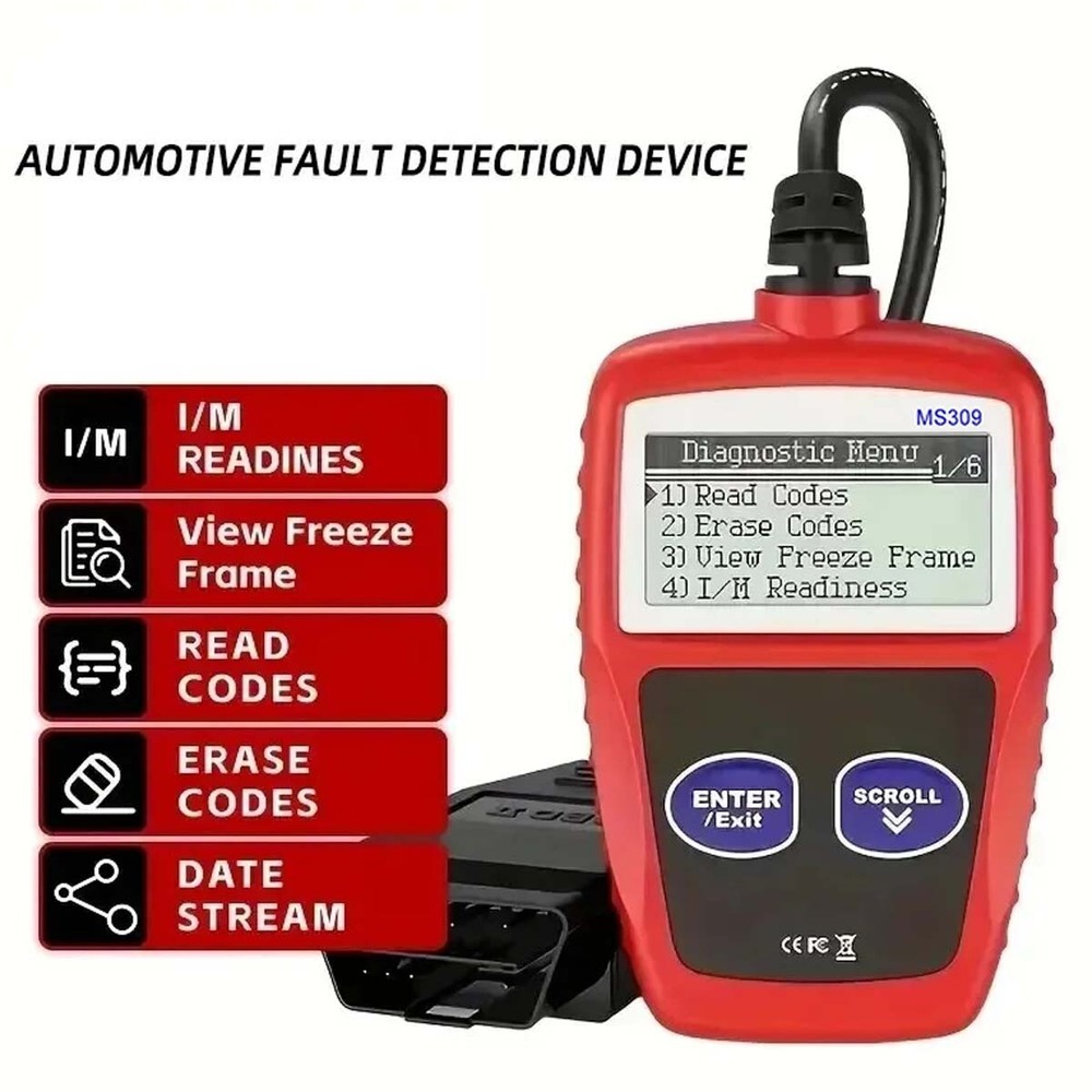 DIAGNOSTIC CODE READER ADAPTER OBD2 SCANNER