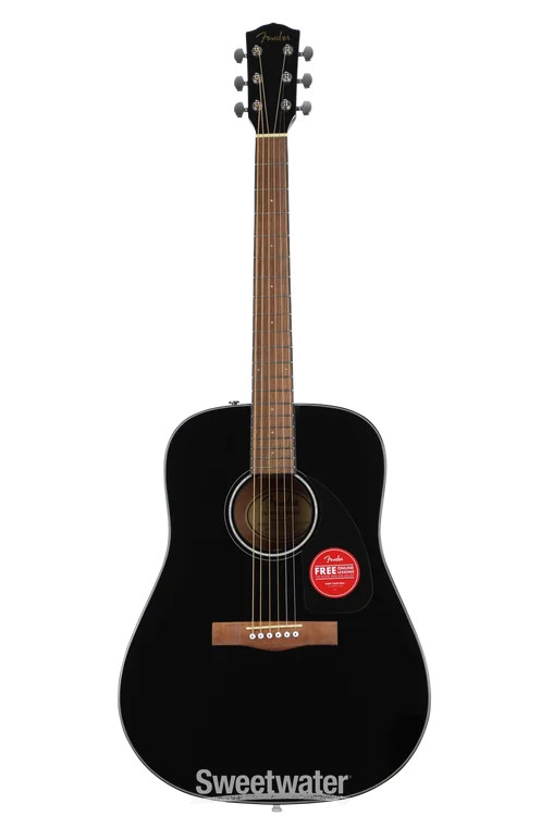 Fender CD-60 Acoustic Guitar - Black