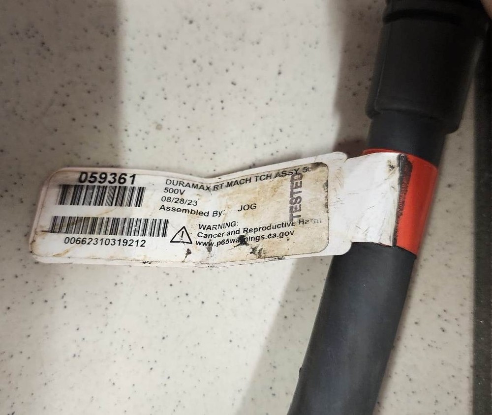 Hypertherm Duramax Machine Torch 059361 for PowerMax 1000