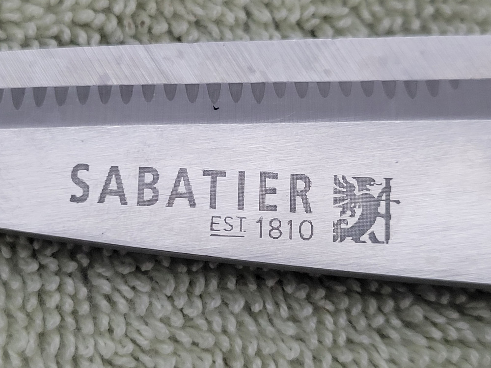 Sabatier All Purpose Shears Scissors Set, Bent & Straight - 8"