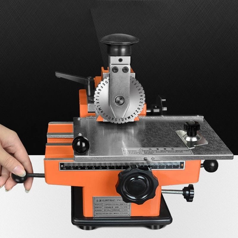 Semi-automatic Pneumatic Marking Machine Nameplate Engraving Machine Embosser