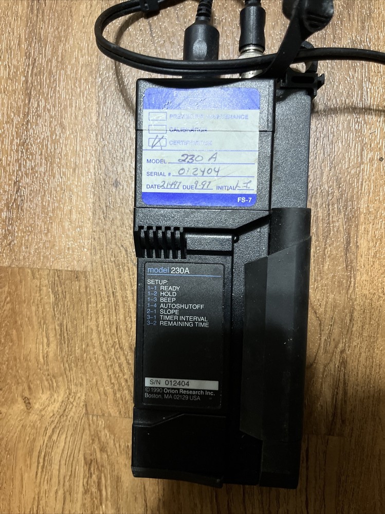 ORION Model 230A Portable pH METER *Untested*