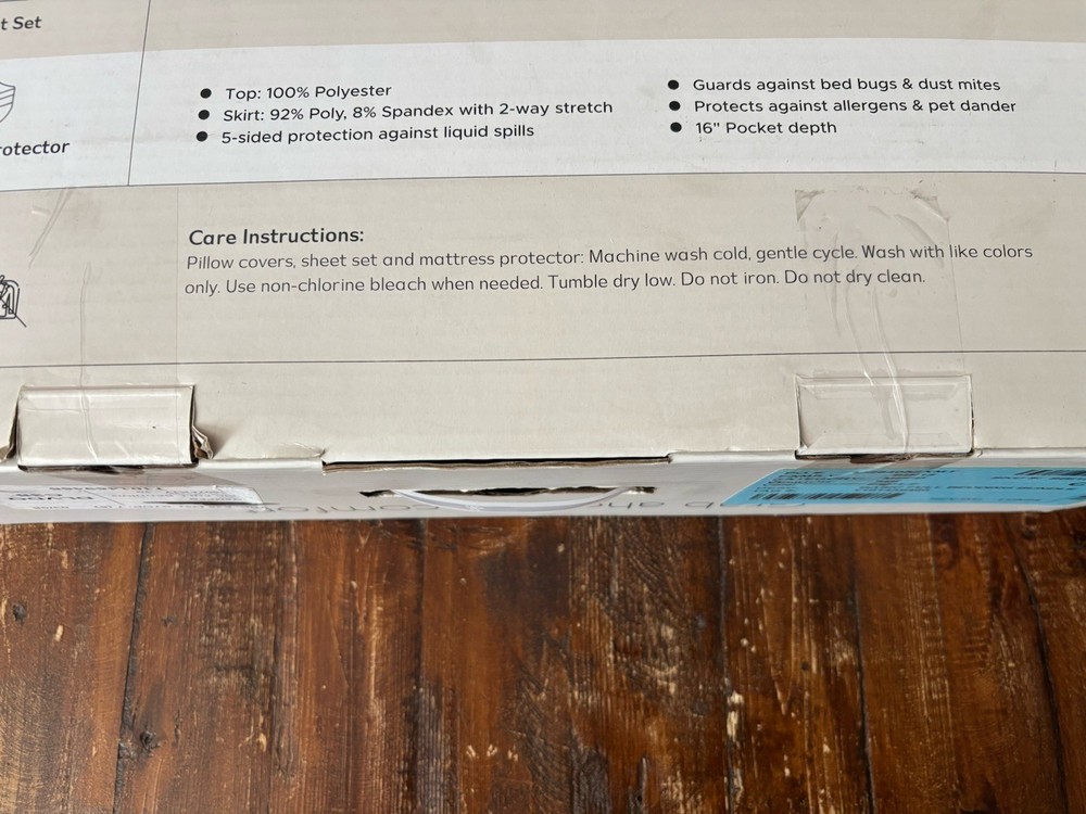 Essentials Sleep Bedding Bundle Full Size