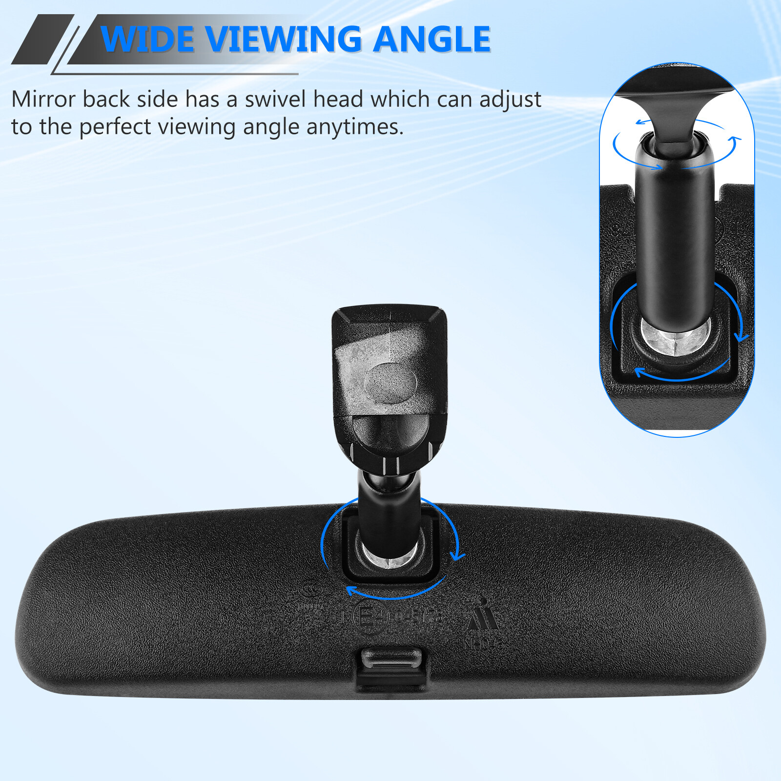 New Interior Rear View Mirror for 2006-2011 Honda Civic 1.8L Coupe & Sedan