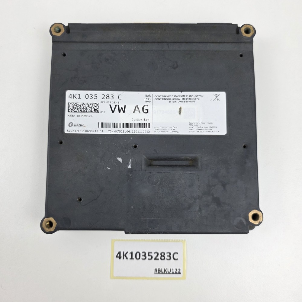 2017-2024 Audi e-tron Sportback Emergency Call Communication Module 4K1035283C